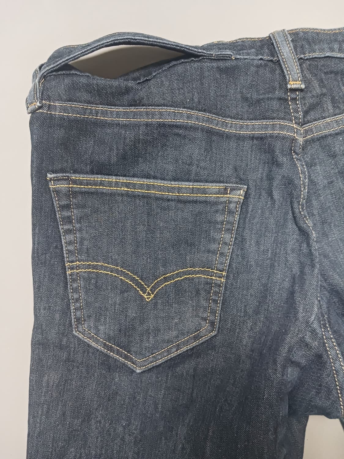 [34] 리바이스 511 흑청 블랙패치 슬림진 청바지 상품이미지8