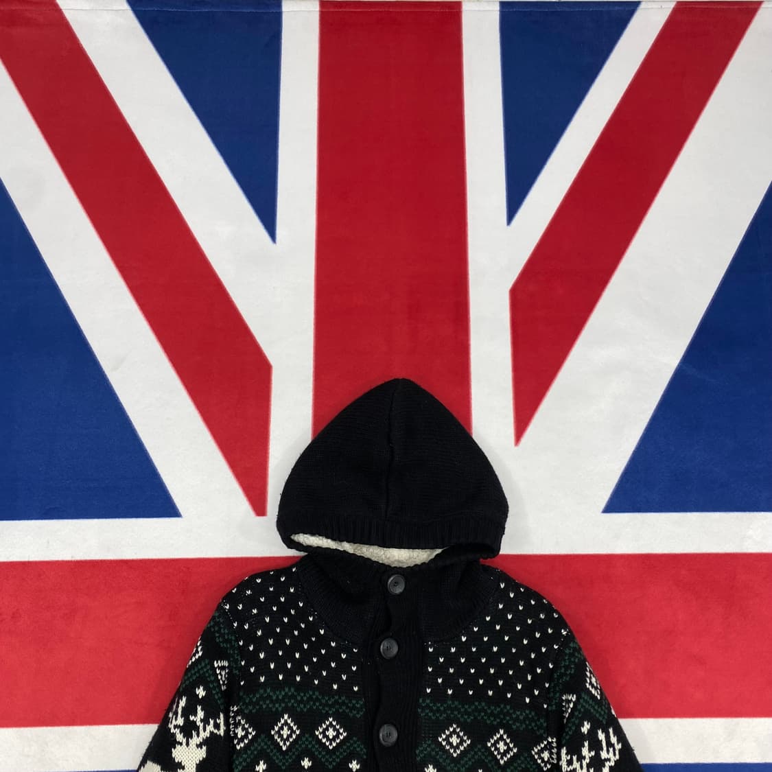 빈티지 노르딕 니트자켓 95 상품이미지2