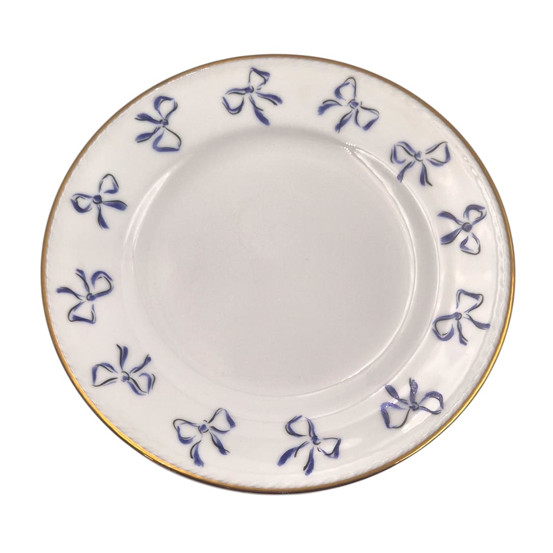 90s 입생로랑 블루 리본 찻잔&접시 1세트 상품이미지5