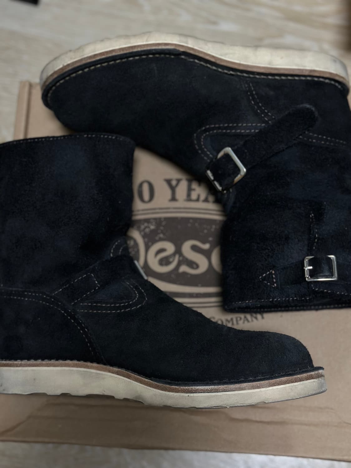wesco 웨스코 보스 100주년 블랙 러프아웃 8.5e 265-270 상품이미지5