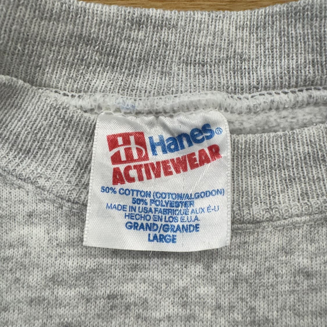 90s 헤인즈 스웻셔츠 맨투맨 made in USA (L)  상품이미지6