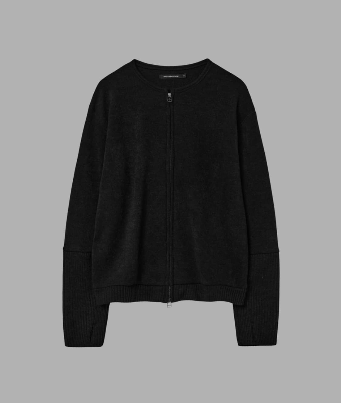 해칭룸 Layer Cardigan Ash Black 상품이미지1