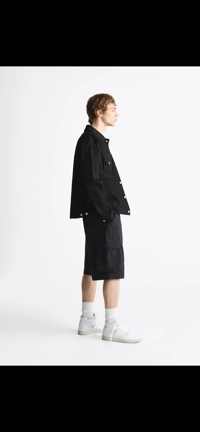 자라 파라슈트 버뮤다 카고 쇼츠 Black 8281/390 상품이미지4