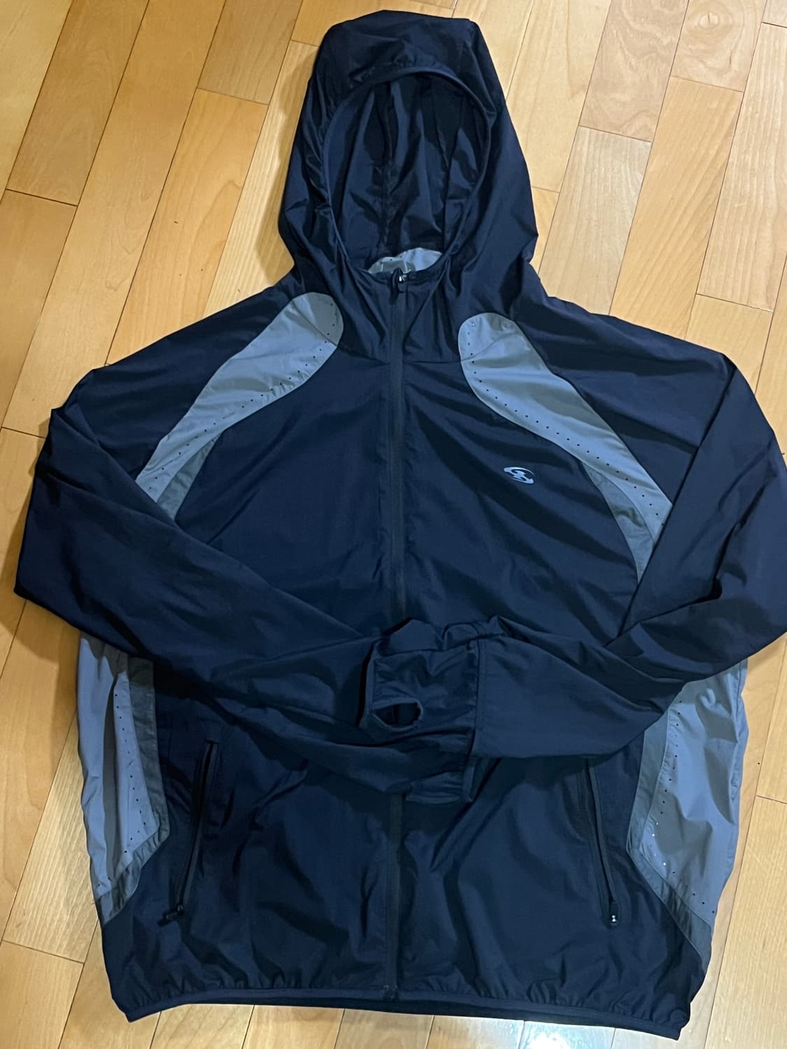 산산기어 러닝자켓 블랙 상품이미지2