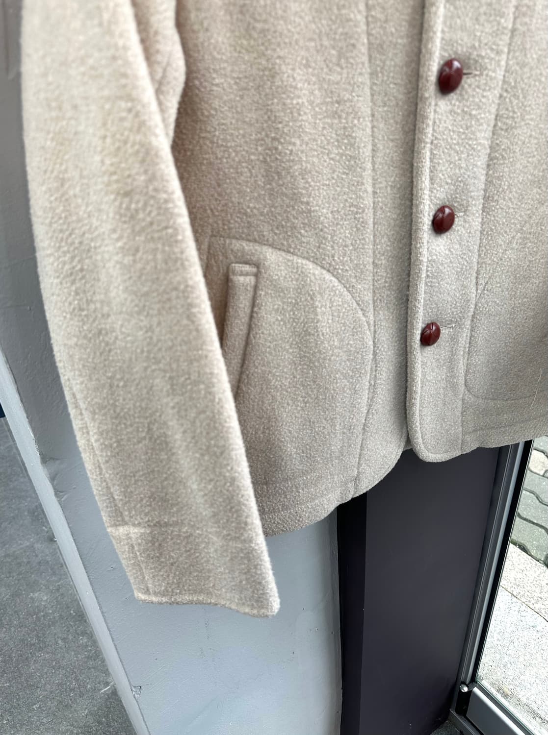 36/ 단톤 Wool Pile Jacket 상품이미지4