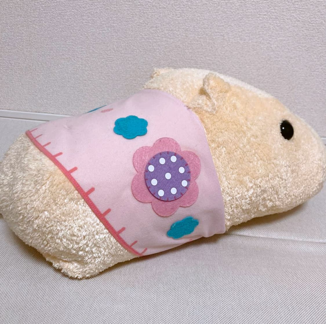 산엑스 카피바라상 화이트상 50cm 대형 인형 상품이미지9