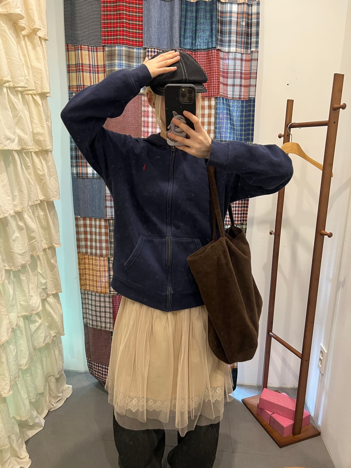 폴로 네이비 후드집업  상품이미지6