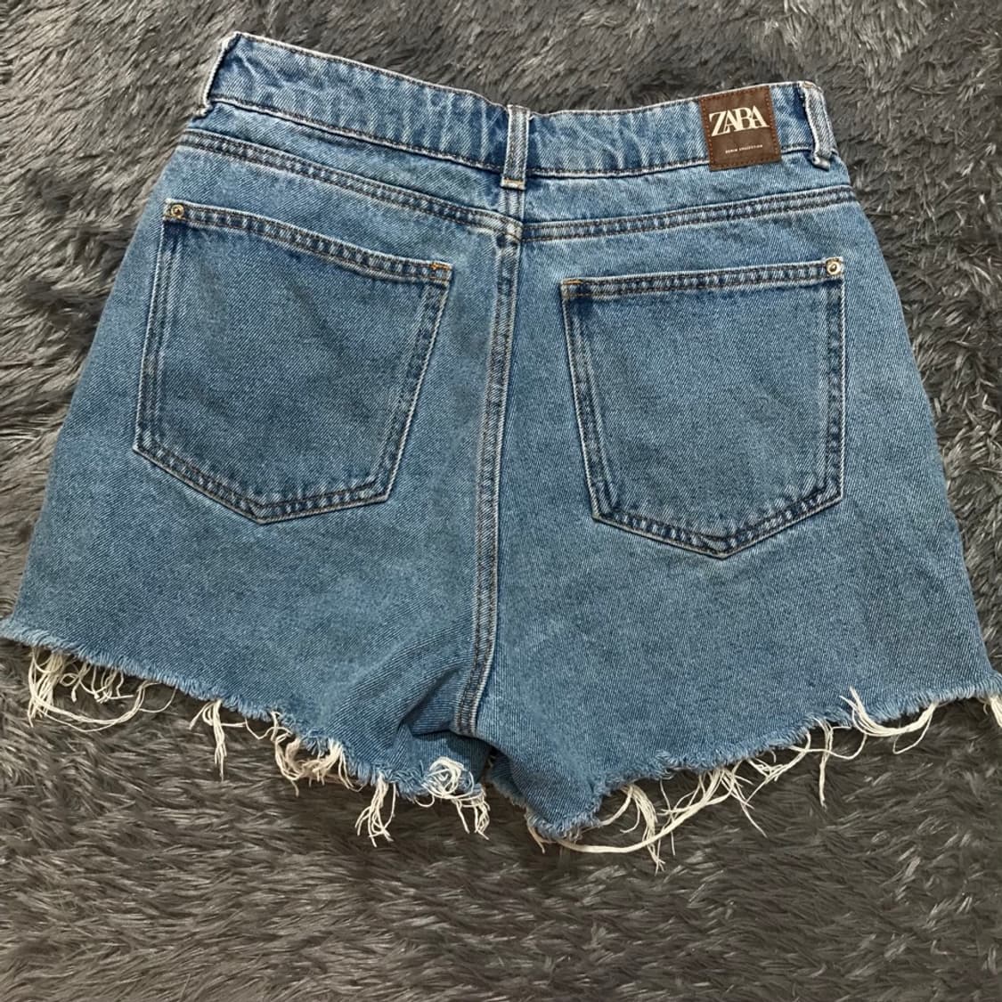 [[여성 S(26), A급] 자라(ZARA) 데님 치마 바지p260 상품이미지3