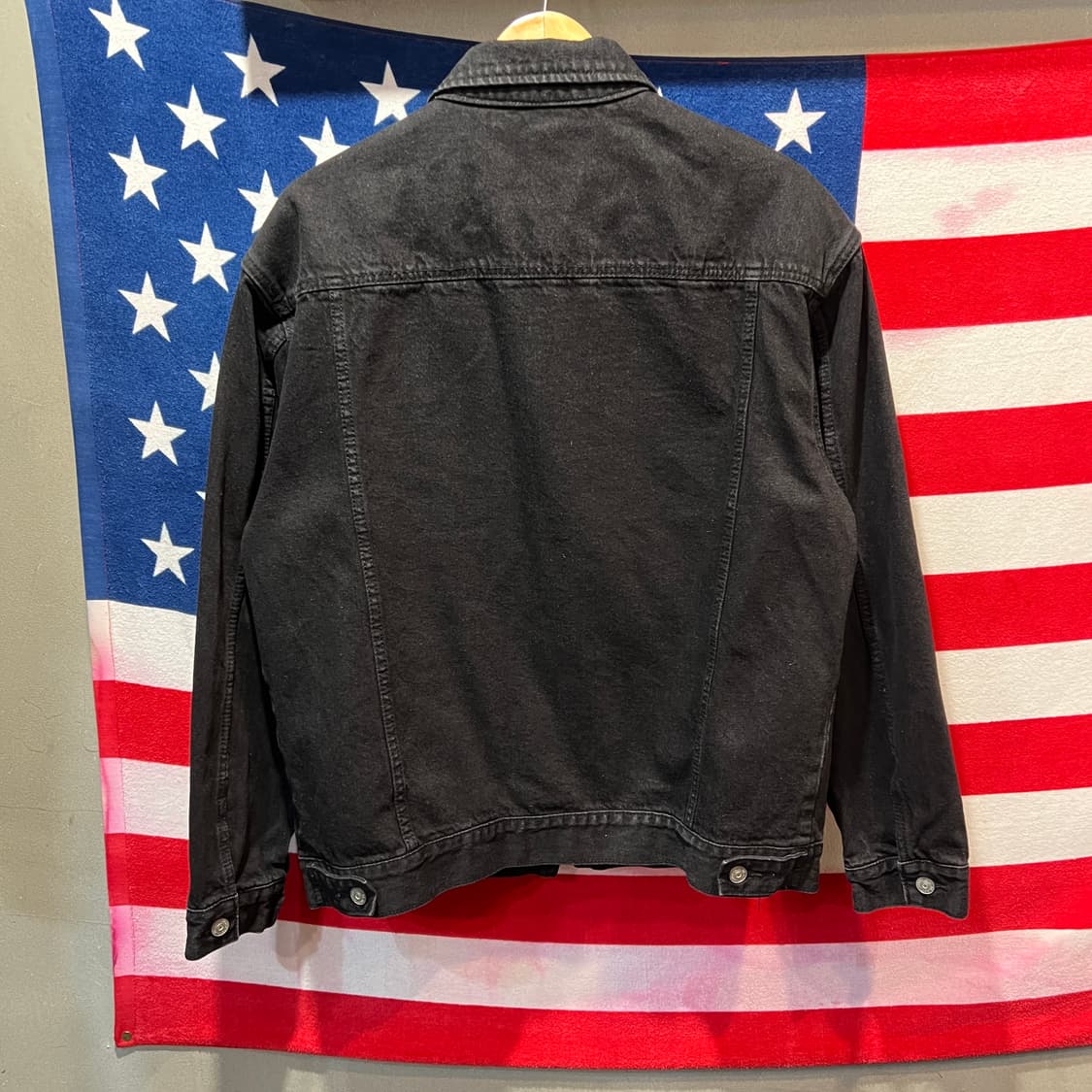 86ROAD 블랙 데님 자켓 상품이미지2