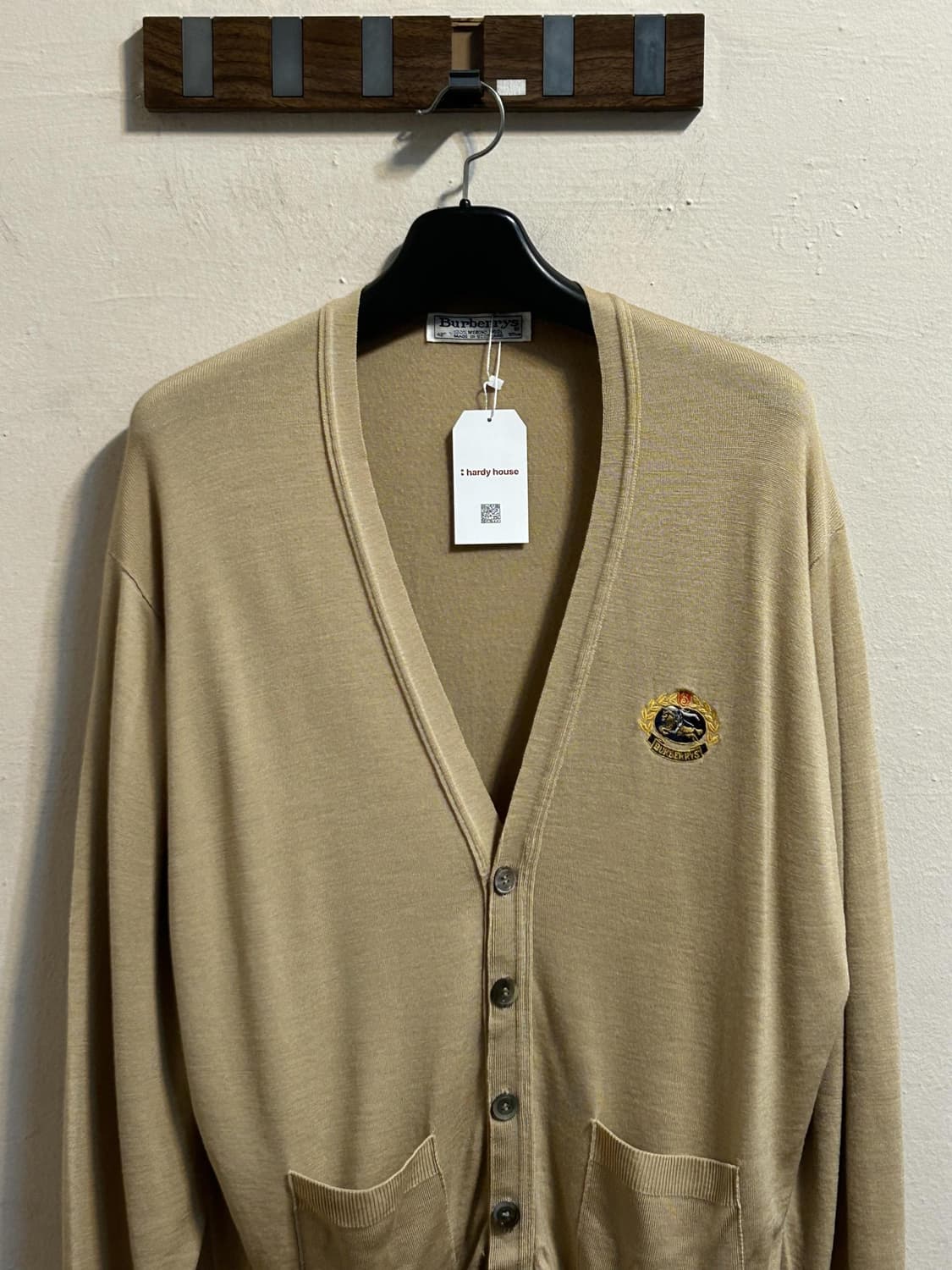 버버리 메리노울 엠블럼 가디건 상품이미지2