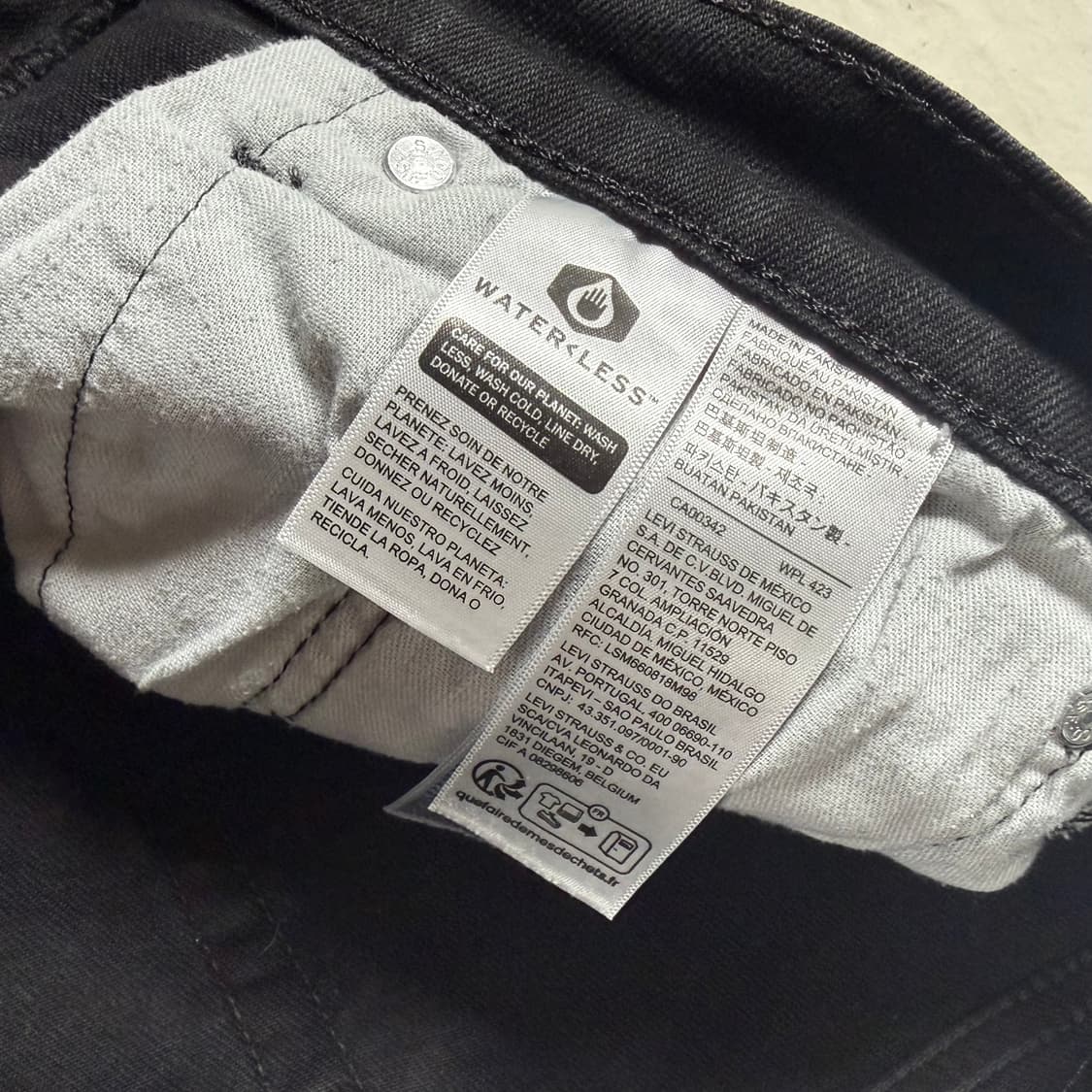 리바이스 559 블랙진 데님 팬츠 바지 32 상품이미지4