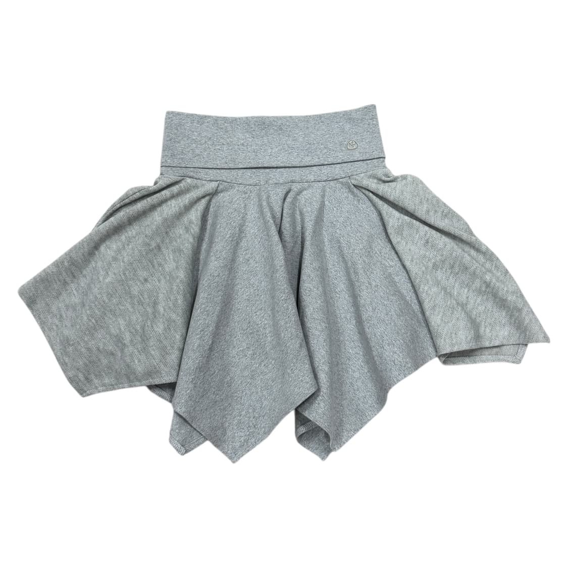 코이세이오 폴딩 언발란스 스커트 치마 라이트 그레이 상품이미지1