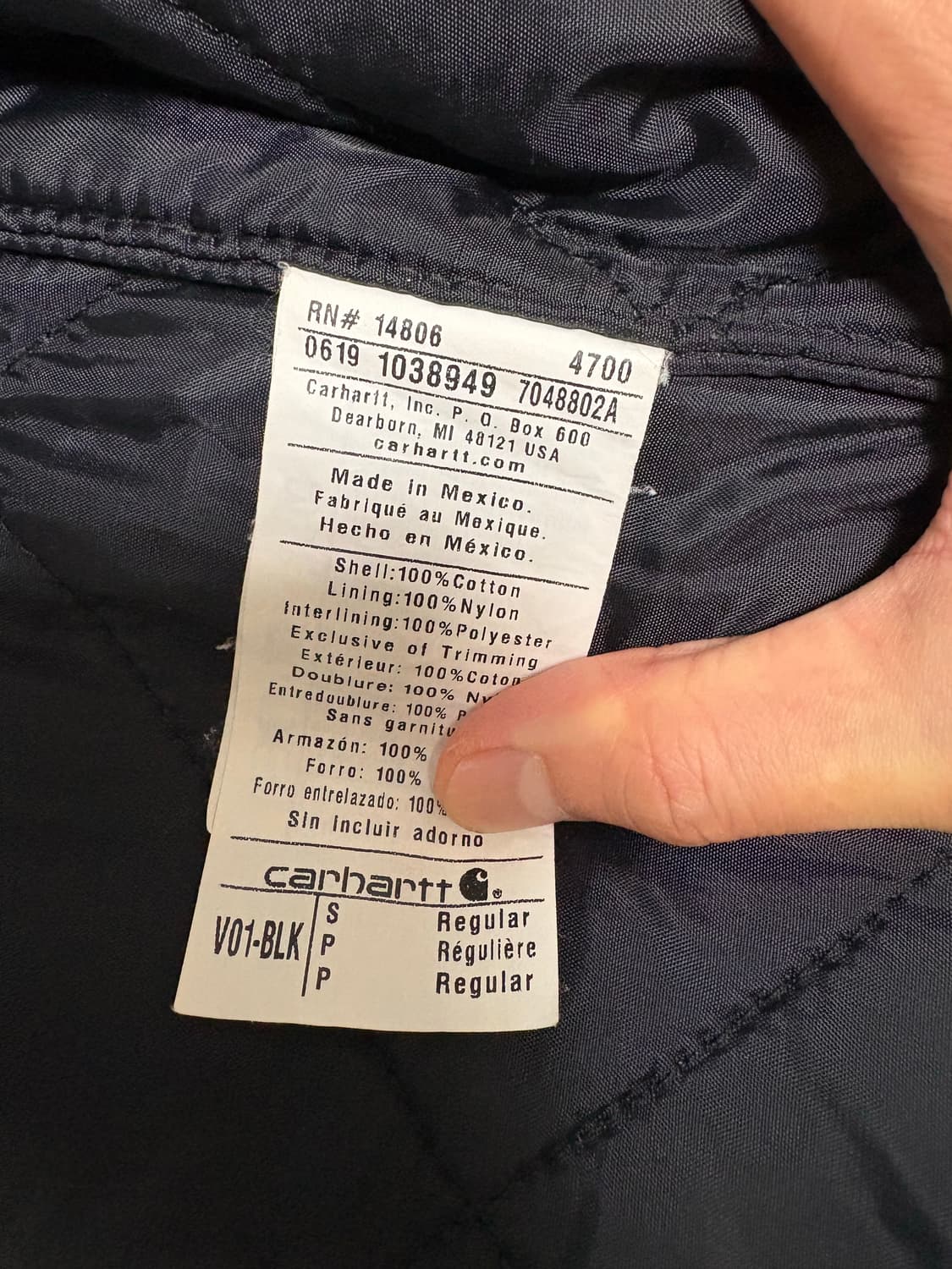 칼하트 워크 베스트 조끼  상품이미지3