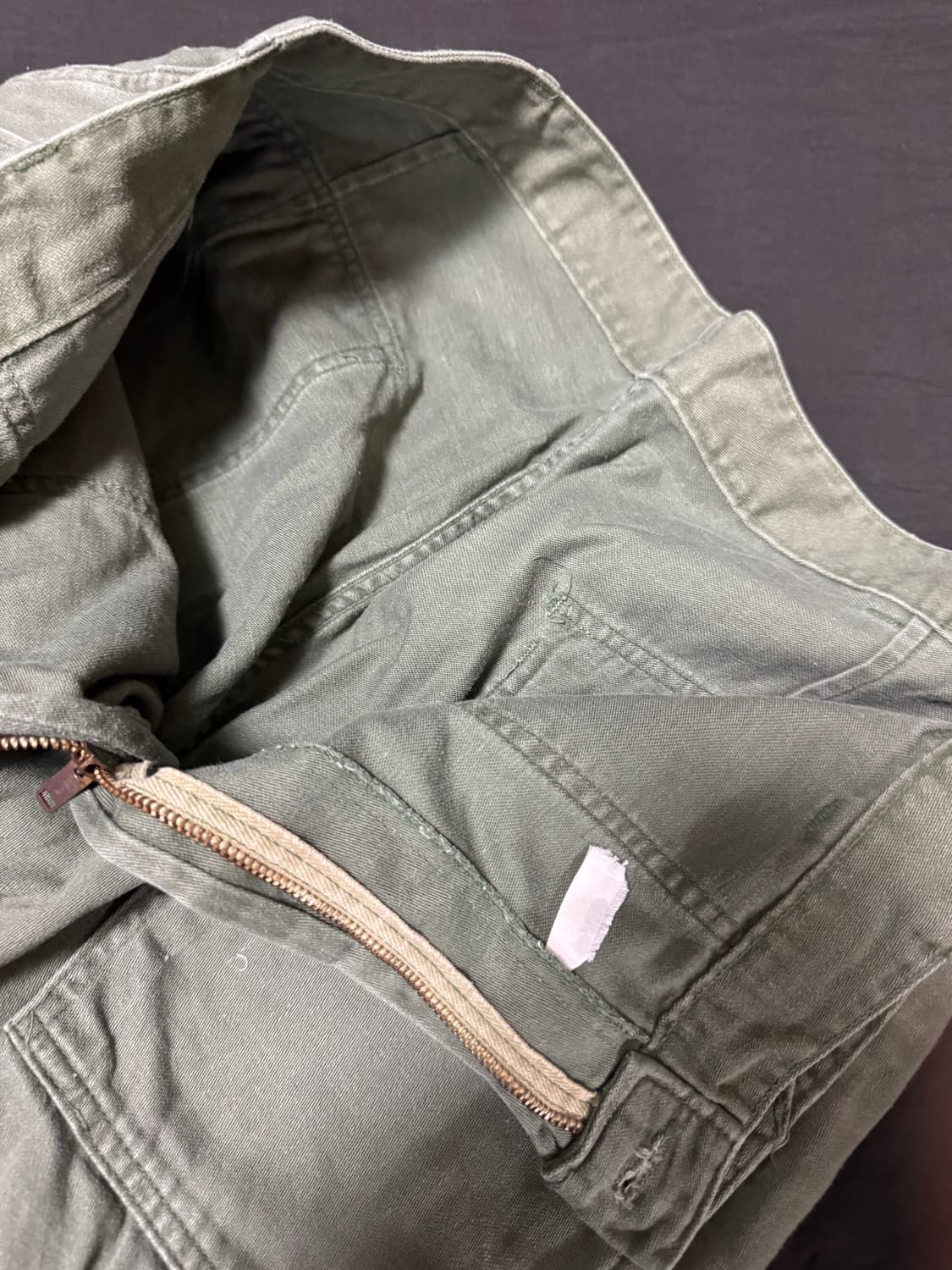 80s usa 퍼티크 팬츠 카키 36 빈티지  상품이미지4