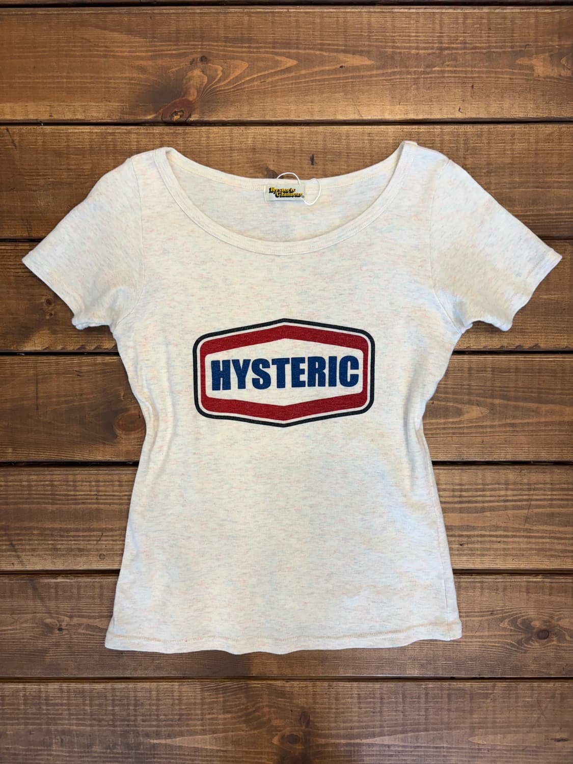 히스테릭글래머 레터링 솜사탕 글리터  반팔 상품이미지6