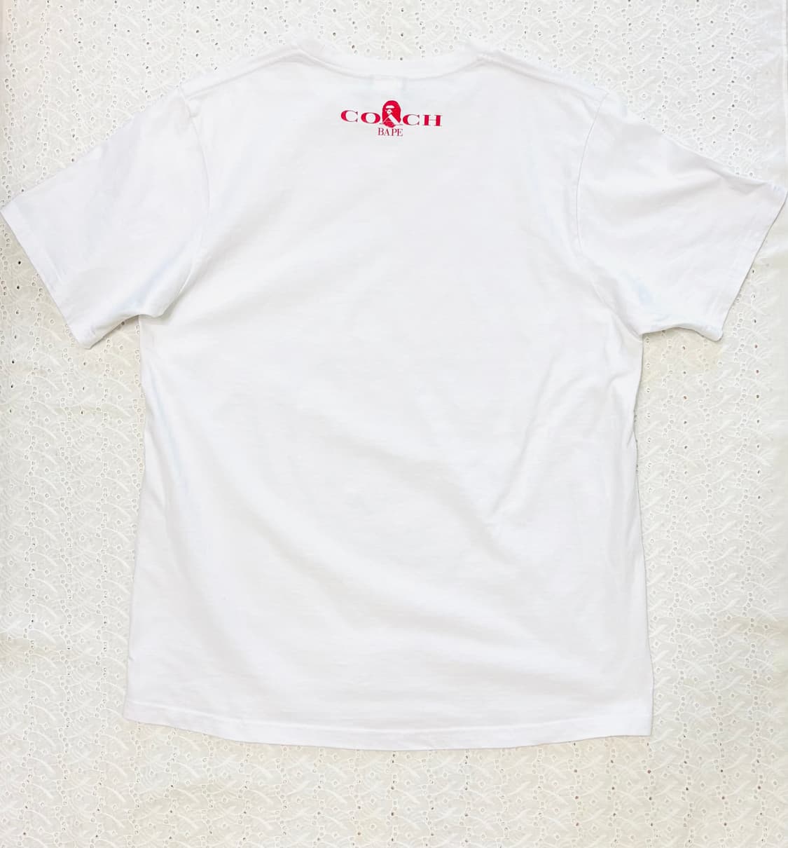 20ss BAPE X COACH 멀티 컬러 마일로 티셔츠 L 상품이미지9
