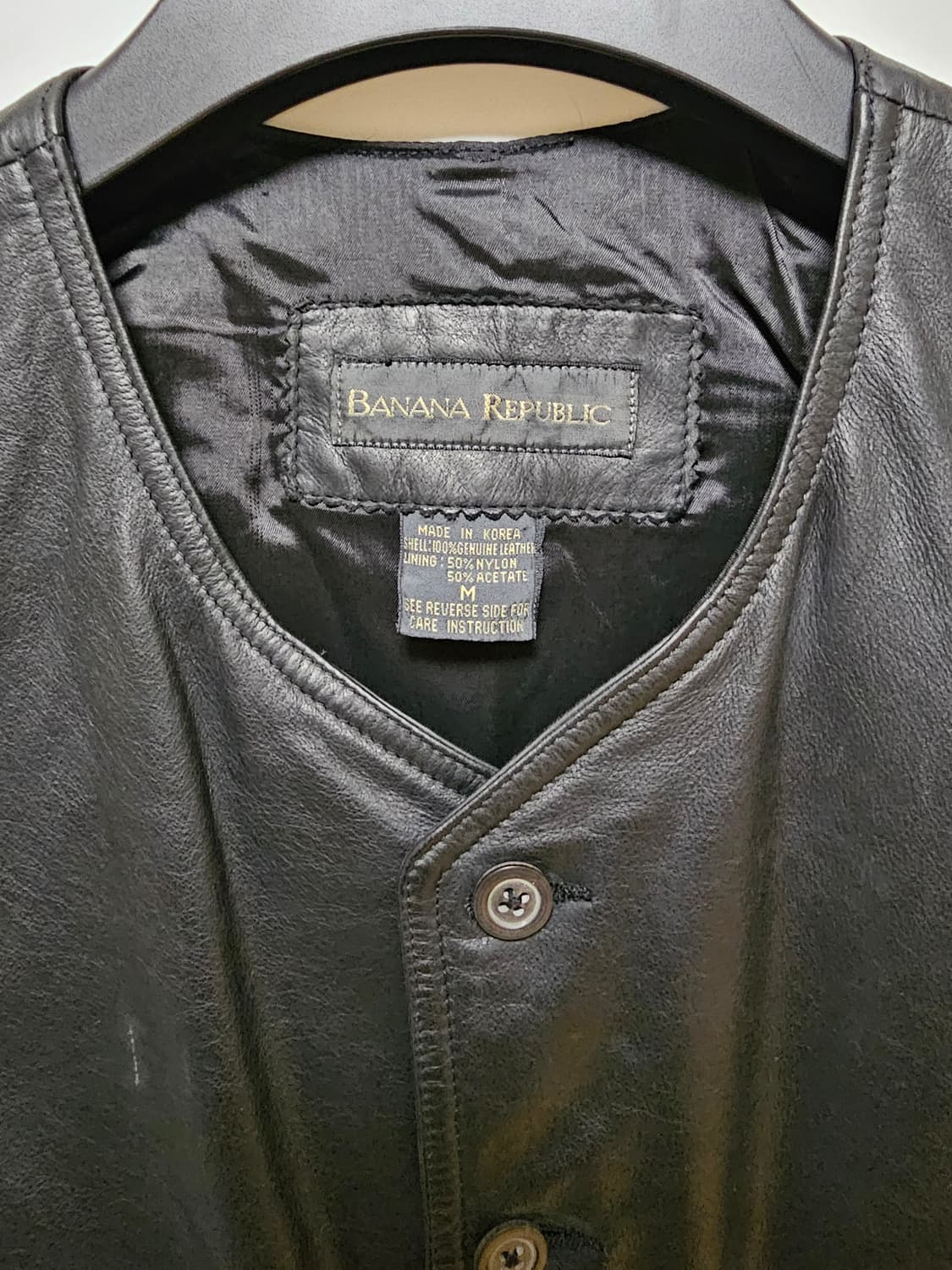 바나나리퍼블릭 베스트 레더 M 상품이미지3