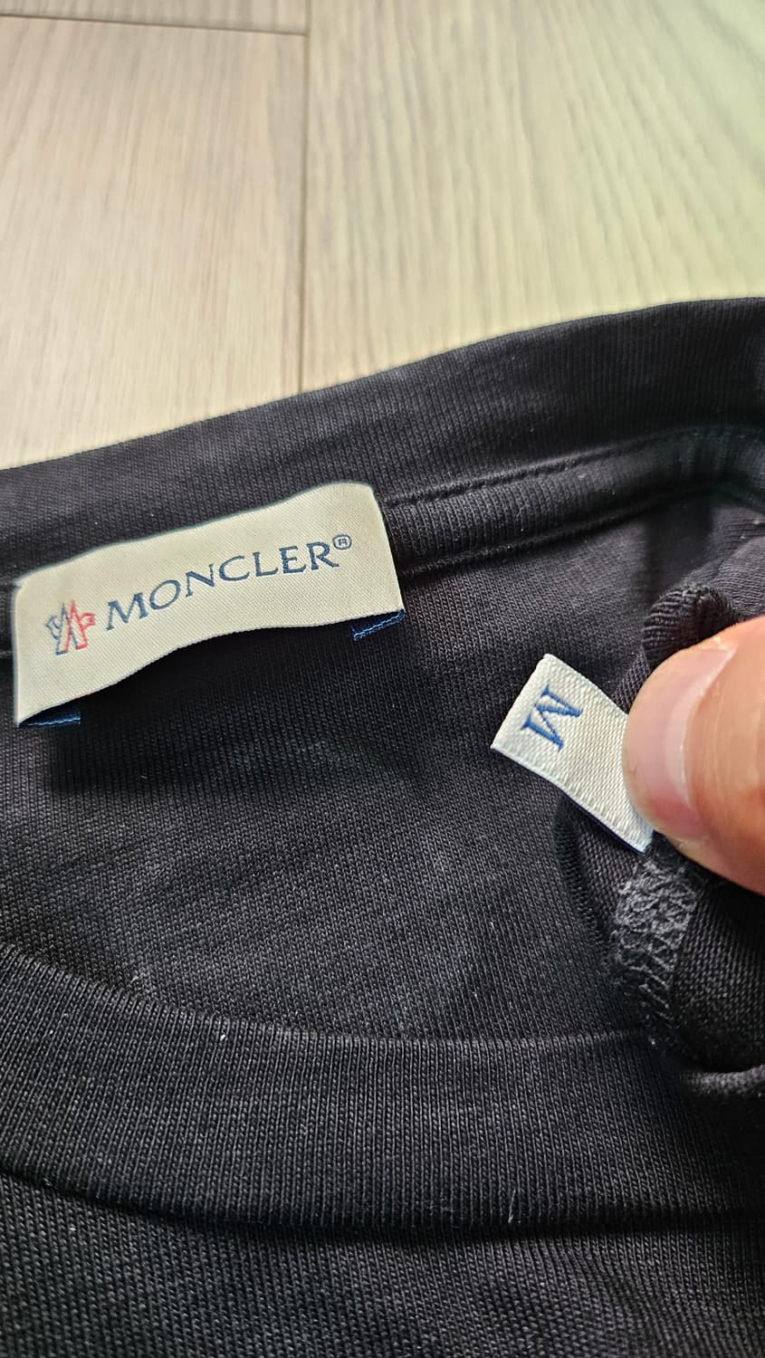 [S] 몽클레어 블랙라벨 긴팔 티셔츠 M 상품이미지5