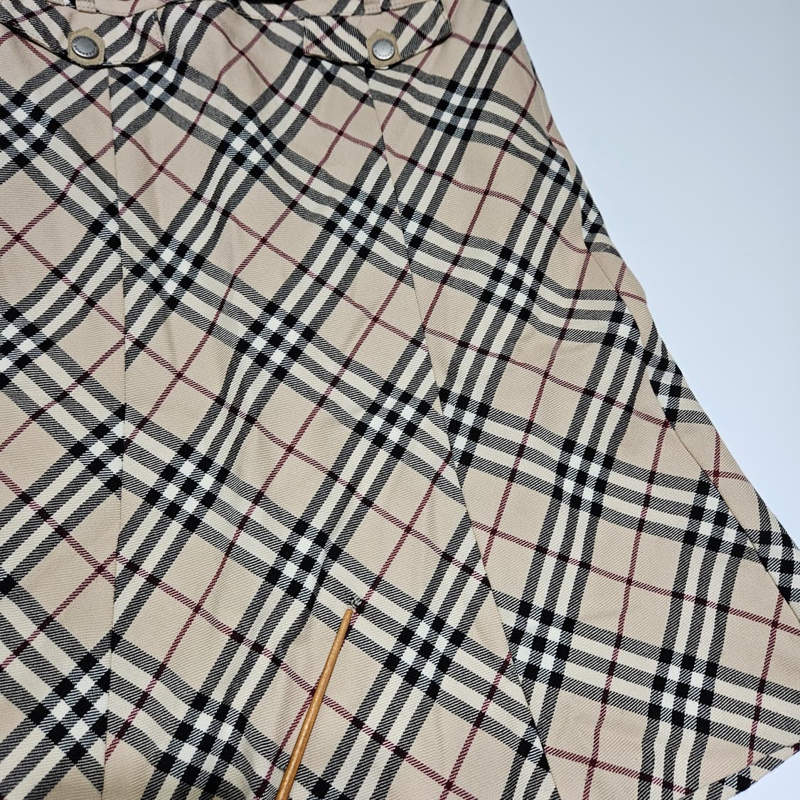 버버리 체크 스커트[38] 상품이미지5