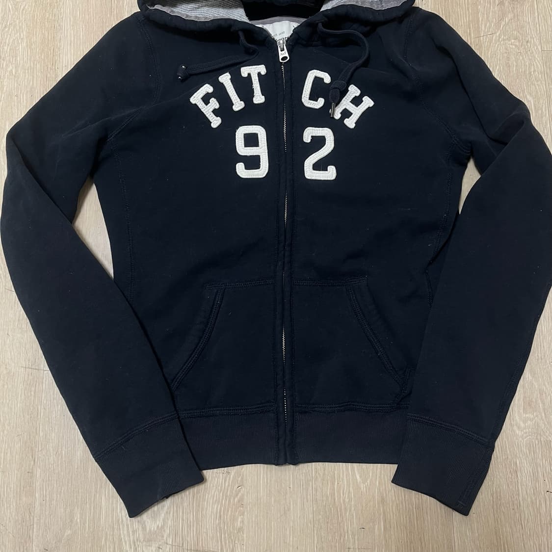 아베크롬비 여성 빅로고 후드집업 M 상품이미지4