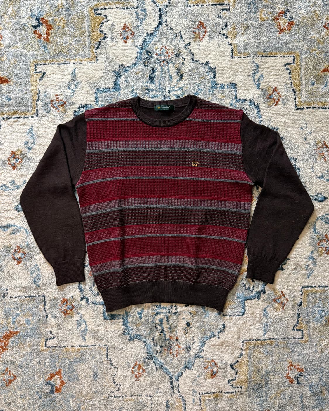 Golden Bear 빈티지 니트 스웨터 상품이미지3