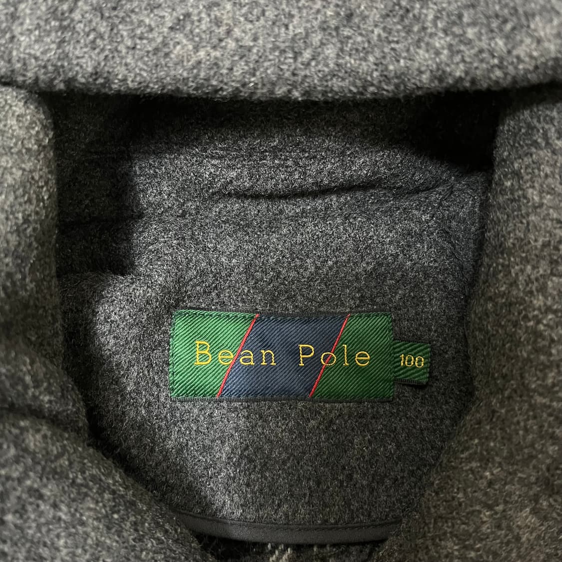 빈폴 남성 클래식 더플 모직 후드 떡볶이코트 L(100) 상품이미지3