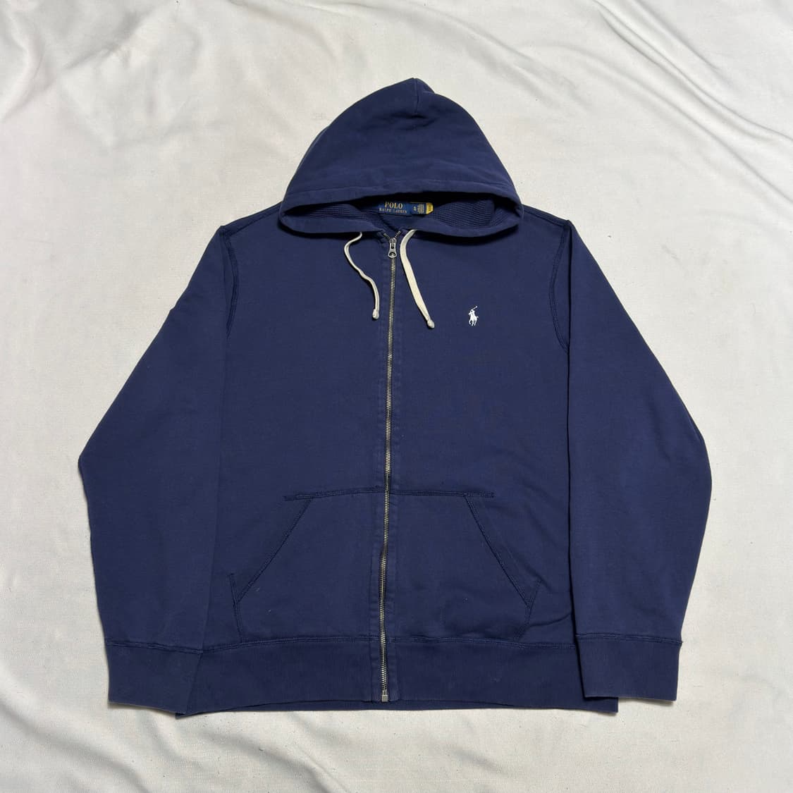 XL 폴로랄프로렌 네이비 후드 집업 상품이미지2