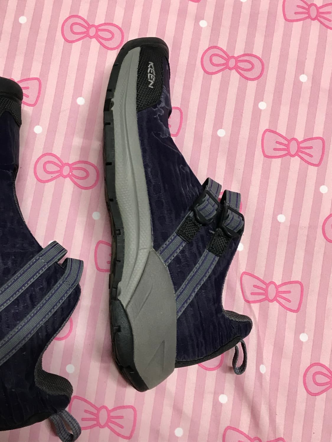 Keen 킨 메리제인 퍼플 하구미 슈즈 상품이미지5