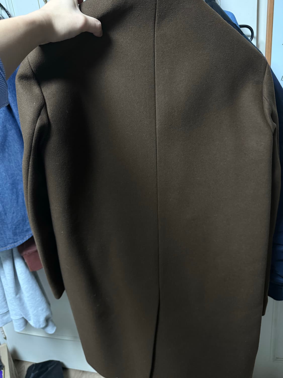 쿠어 싱글코트 다크브라운(S) 상품이미지2