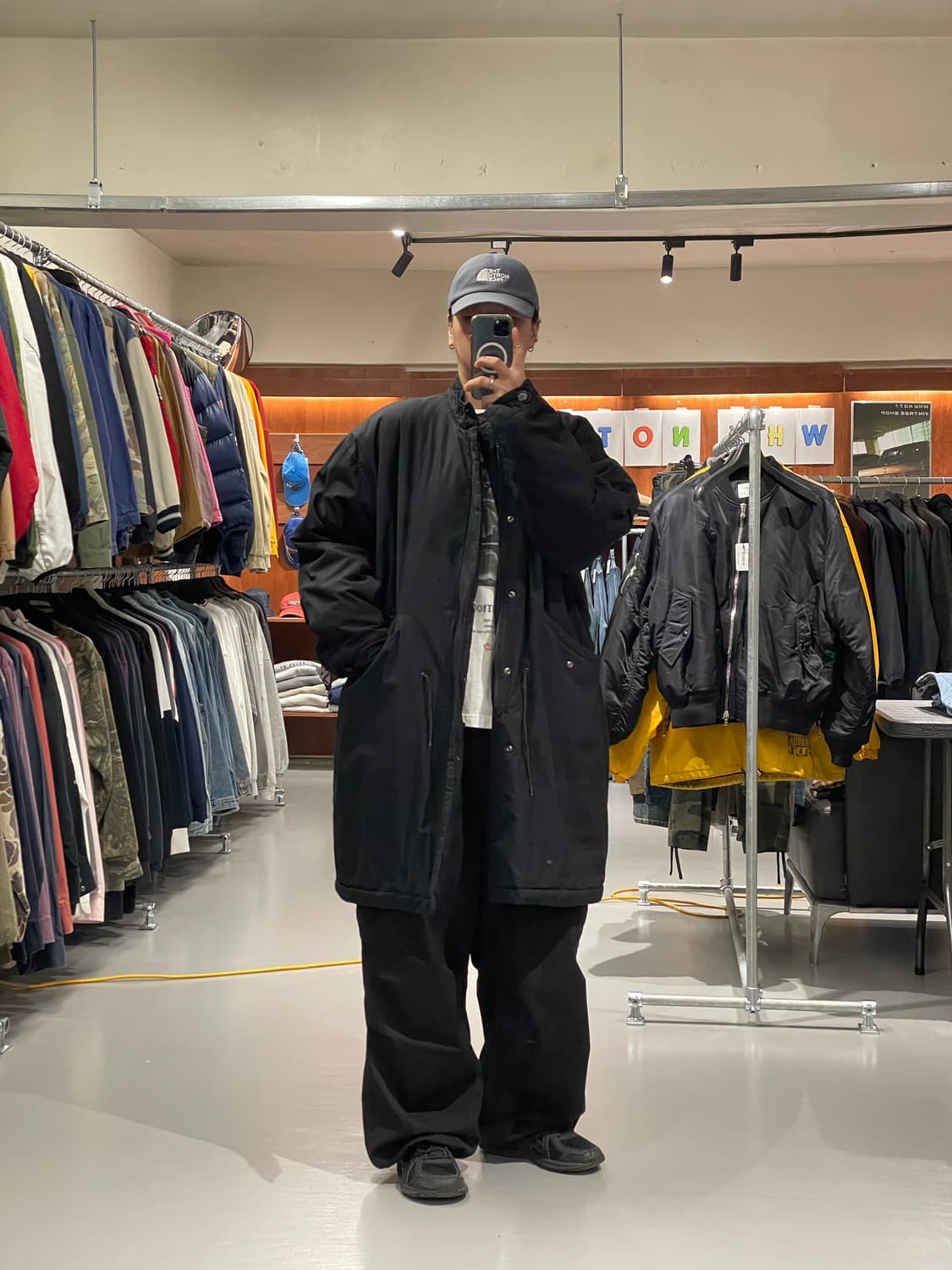 빈티지 야상 패딩 점퍼 상품이미지3