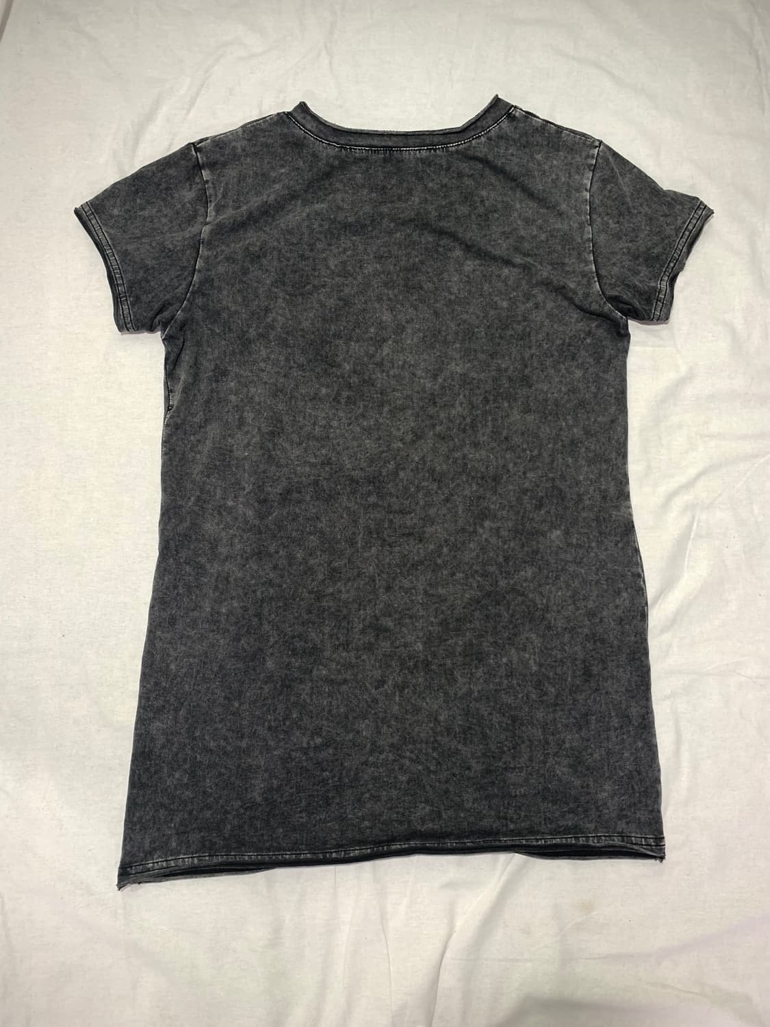 Indian feather patch v-neck slim t  상품이미지4
