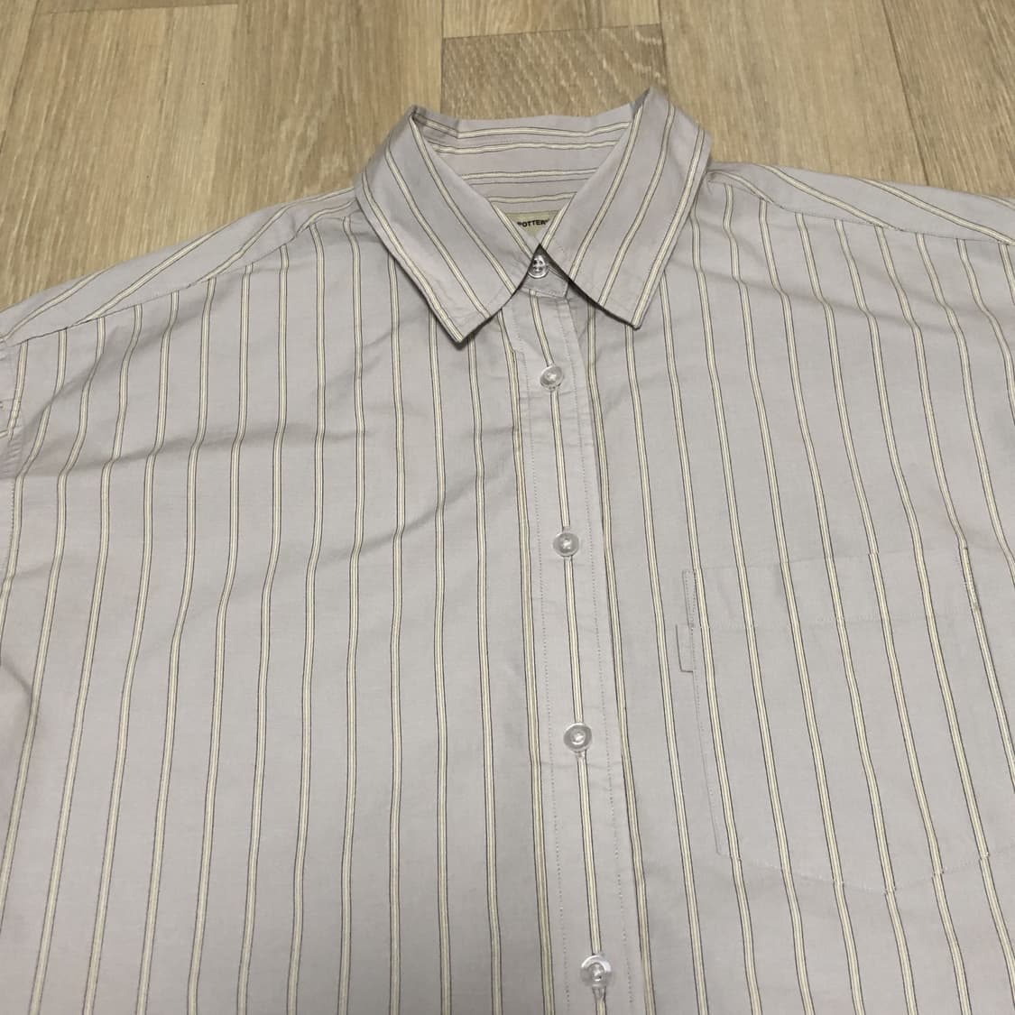 우먼스 (XS) 포터리 POTTERY 우먼스 오가닉 코튼 컴포트 셔츠 상품이미지4