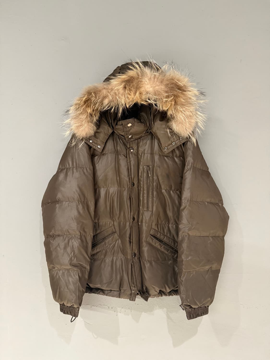 pocket detail fur hood padding 상품이미지4