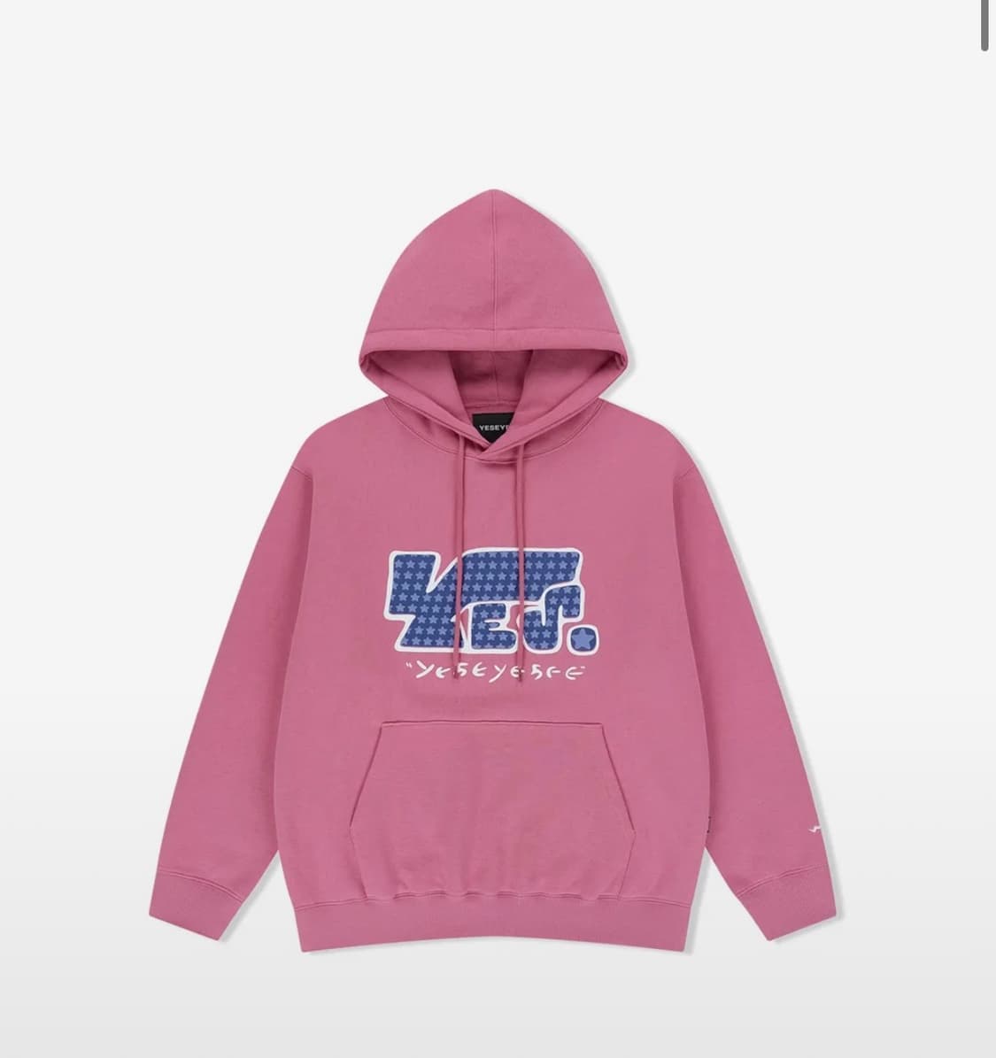 예스아이씨 후드티 Y.E.S Star Logo Hoodie Pink 상품이미지2