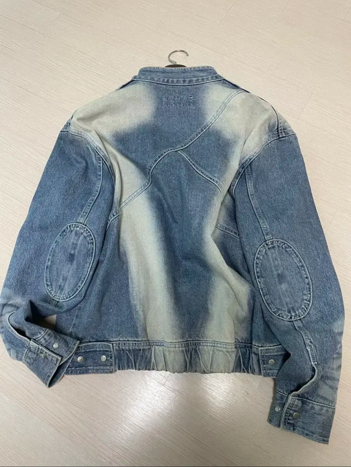 웨이비니스 데님 바이커 자켓 상품이미지3