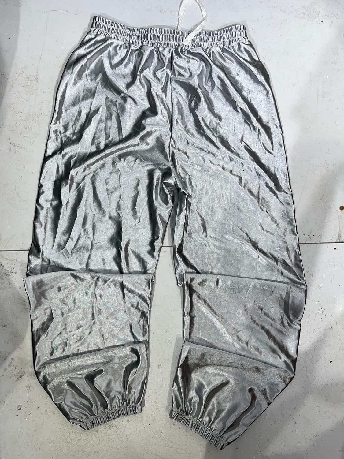 빈티지 리플렉티브 실버 사이드 라인 조거 팬츠  상품이미지5