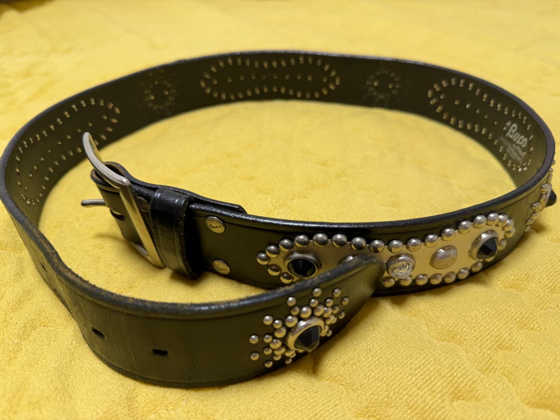 부코 스터드 벨트 32사이즈 상품이미지1