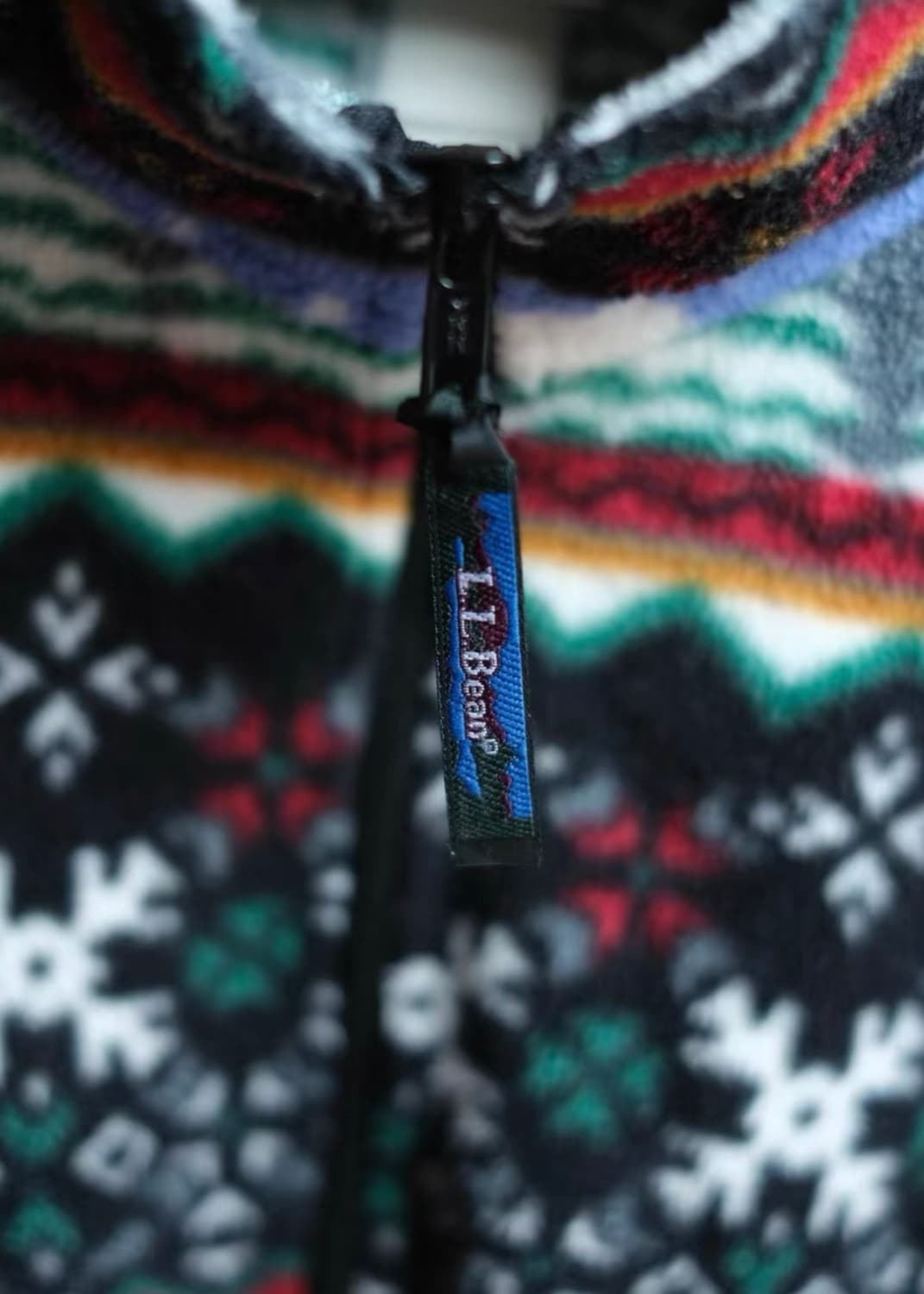 90s~00s L.L.Bean 빈티지 하프 집업 플리스 상품이미지3