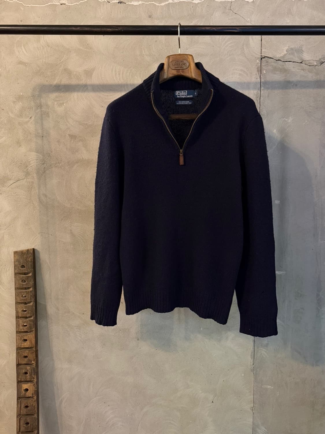 폴로 랄프로렌 앙고라 울 짚업 니트 100 상품이미지1