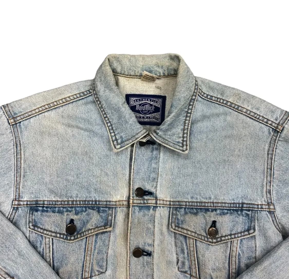 빈티지 하드락카페 데님자켓 상품이미지3
