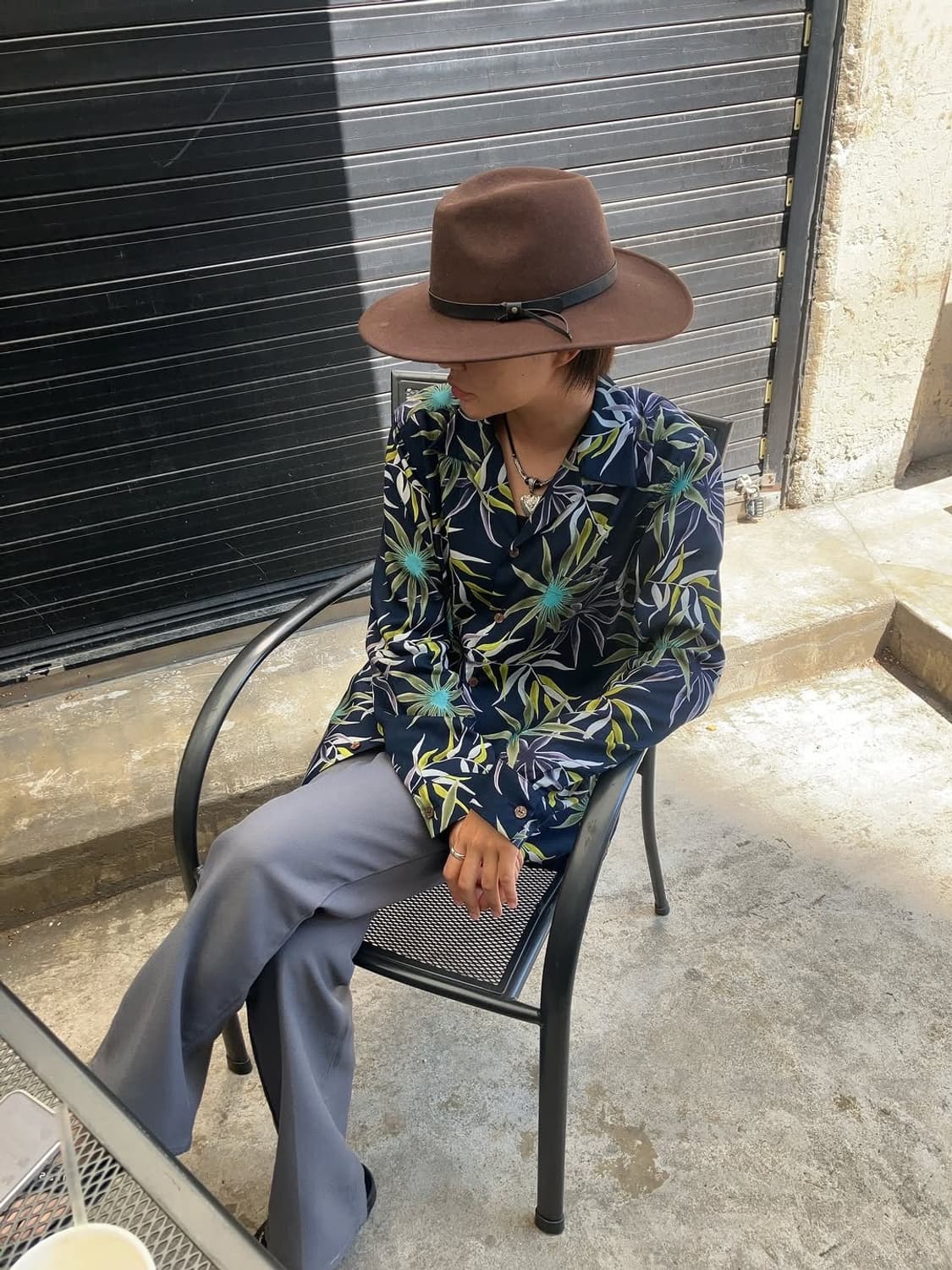 Wacko maria printed flower L/S hawaiian  상품이미지5