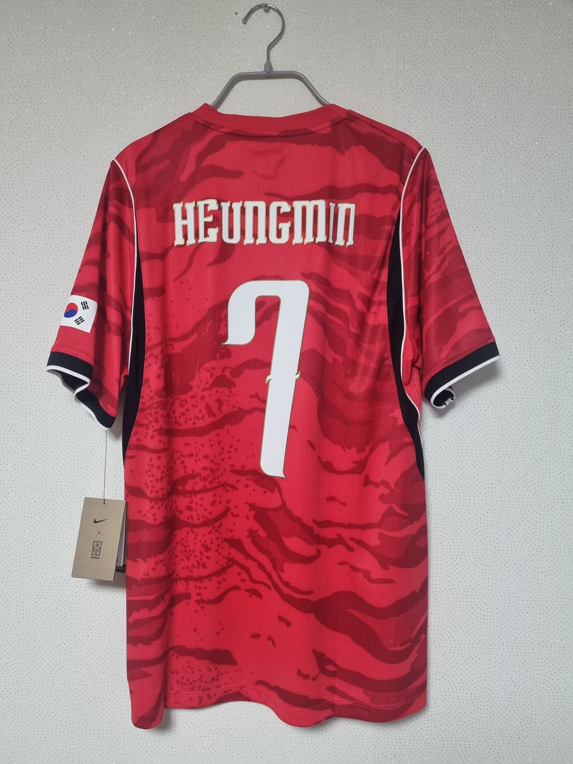 북중미월드컵 대한민국 국가대표팀 레플리카 유니폼 손흥민 L(105)사이즈 상품이미지2