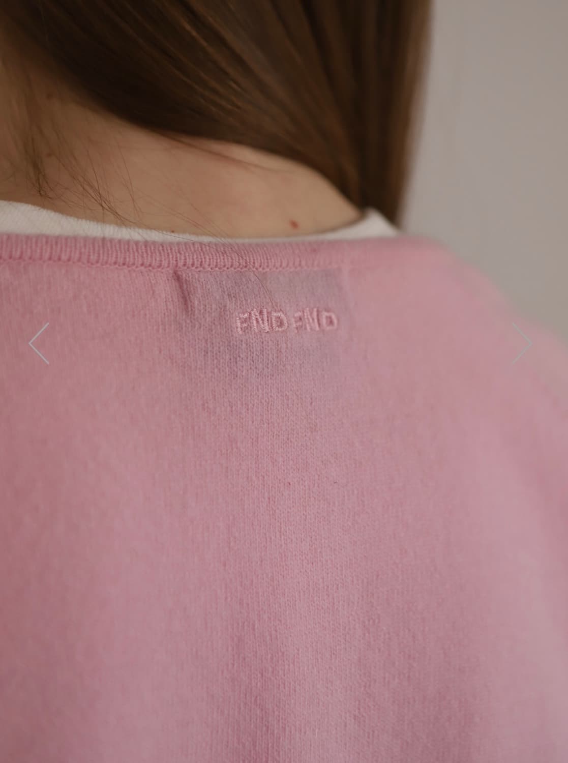 fnd fnd 픈드픈드 울캐시미어 가디건 상품이미지5