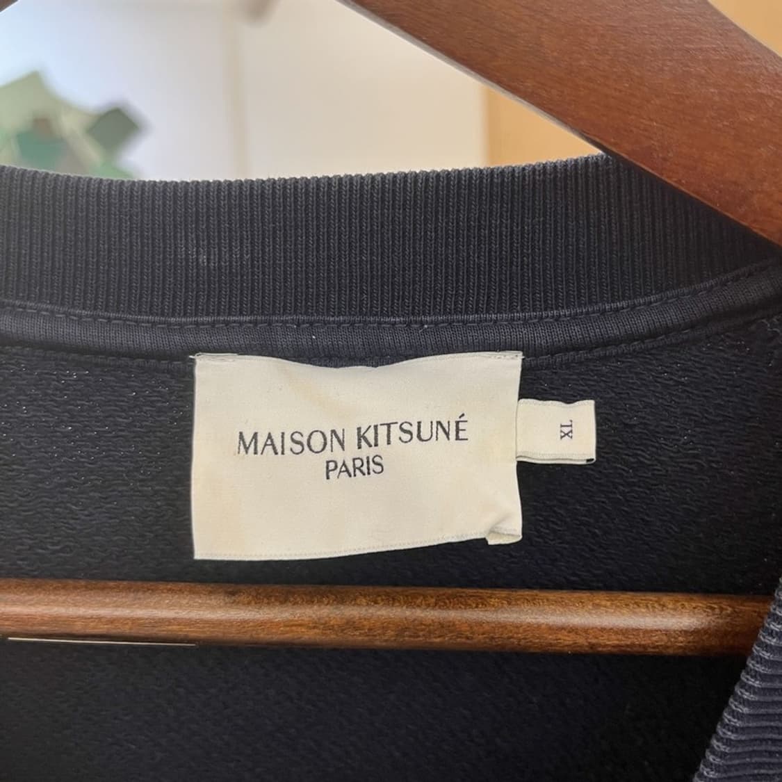 메종키츠네 빈티지 모던 캐주얼 칠랙스 폭스 맨투맨 XL C10652 상품이미지5