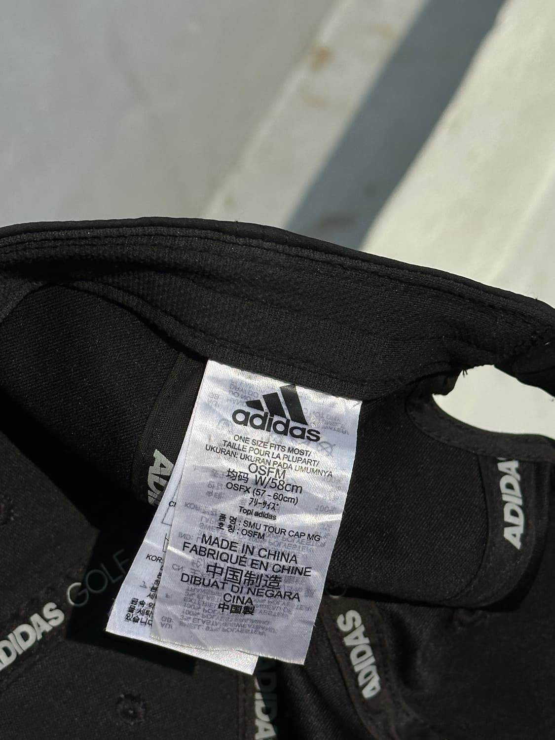 [F] 아디다스 메탈로고 블랙 볼캡 모자 상품이미지7