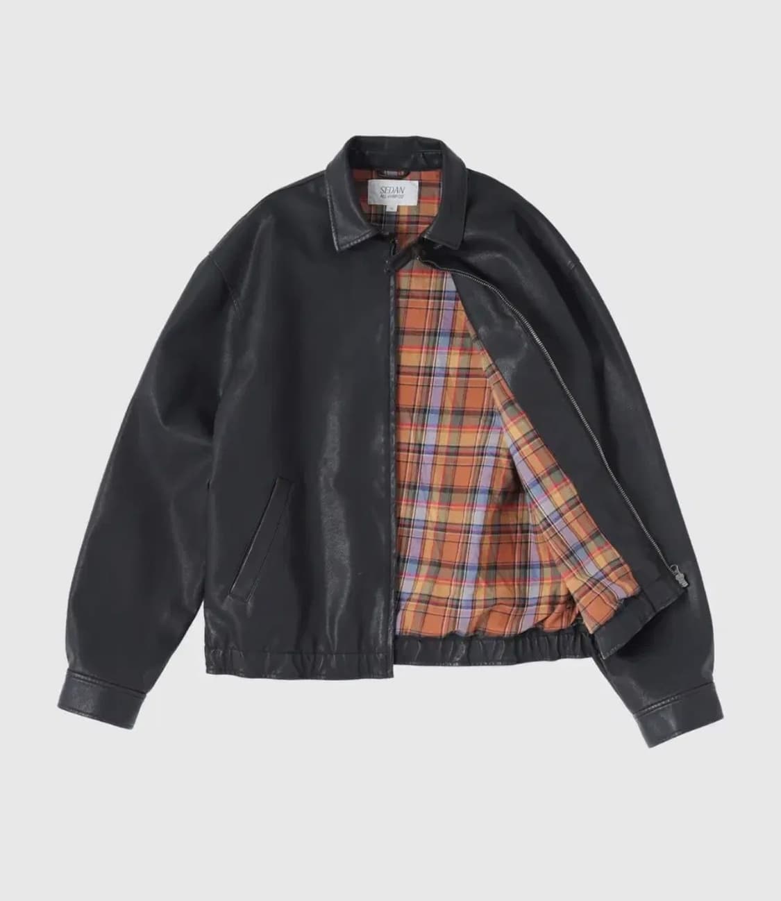 25FW 세단올퍼포즈 빈티지 레더자켓 M새상품 판매 상품이미지1
