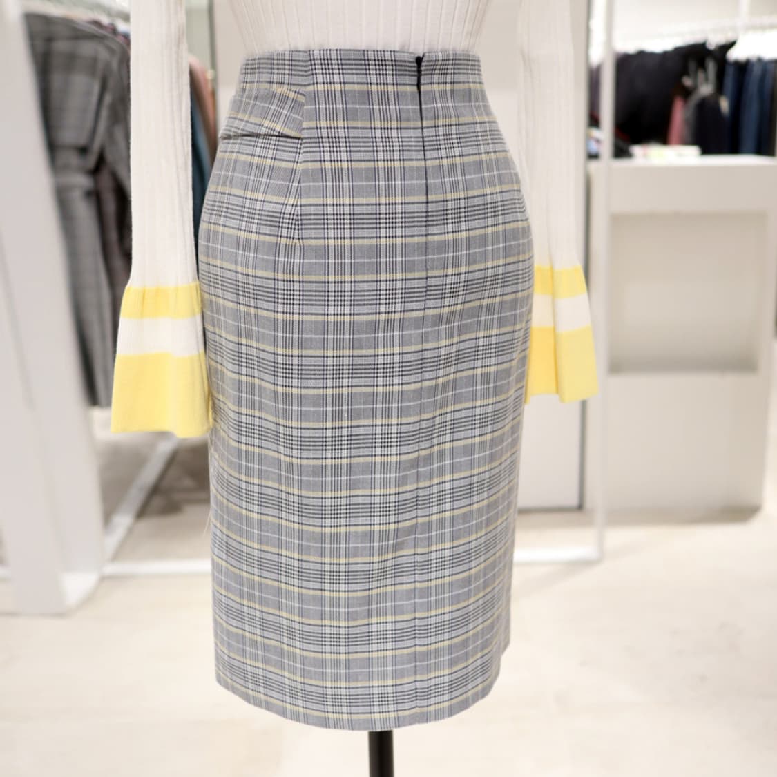 잇미샤(it michaa) 체크스커트 55 새상품 상품이미지3