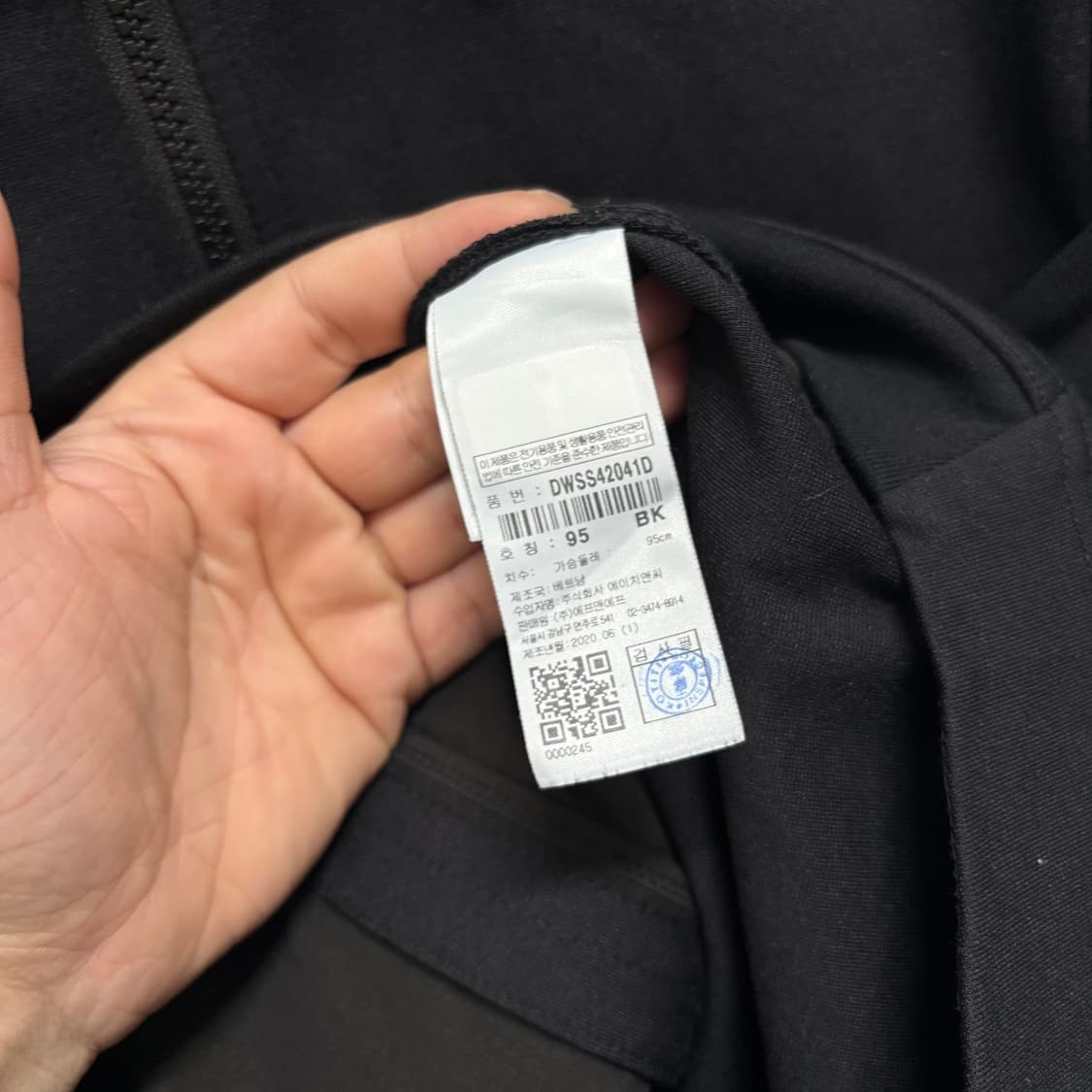 디스커버리 블랙 트랜스포머 후드 집업 상품이미지4