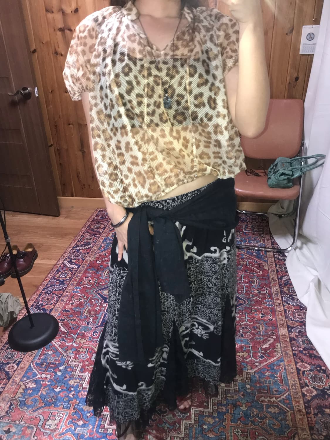0018 - Baby Cheetah Eyelet Blouse 상품이미지6