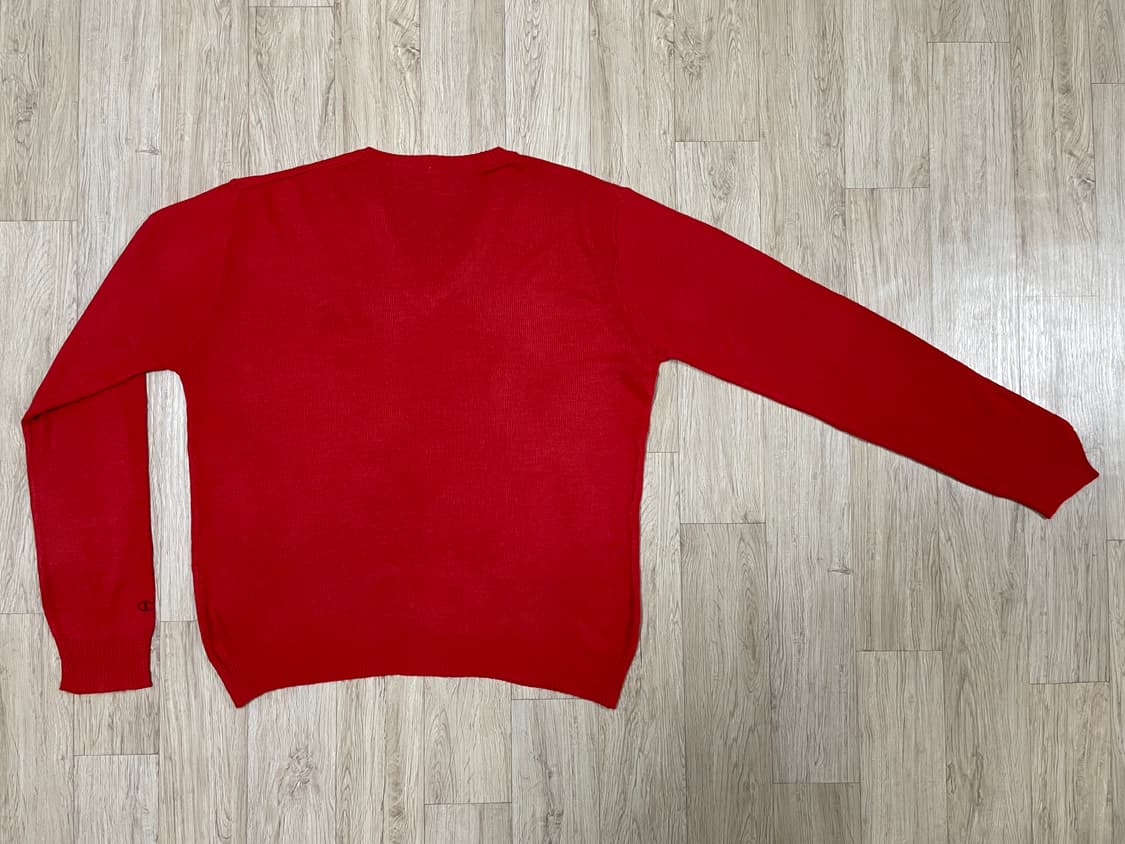 110) 90's 챔피온 미국 스쿨 V넥 니트(RRL&LVC&폴로) 상품이미지3